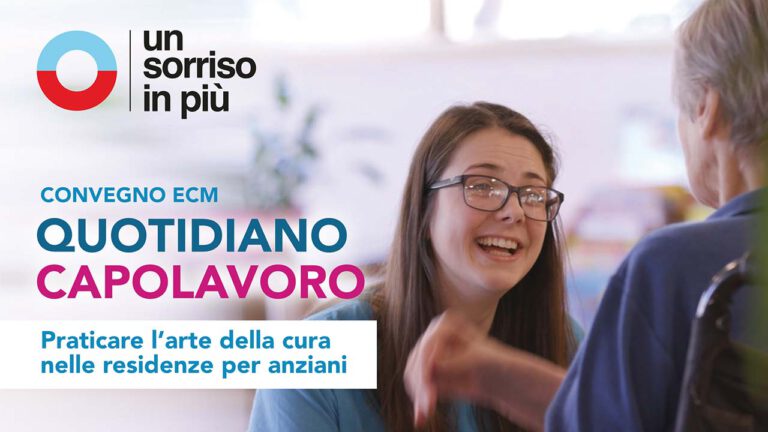 Copertina volantino convegno "Quotidiano Capolavoro" di Un Sorriso in Più