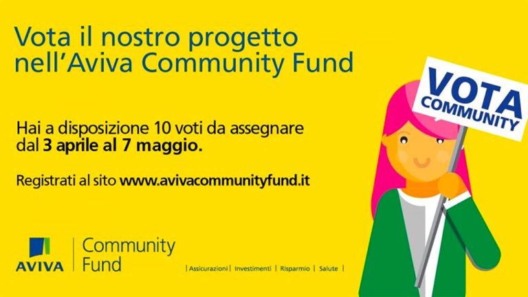 Copertina concorso Aviva community fund