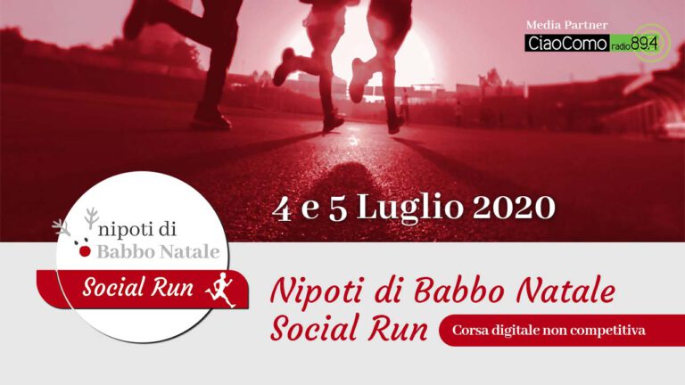 Copertina volantino Nipoti di Babbo Natale Social Run